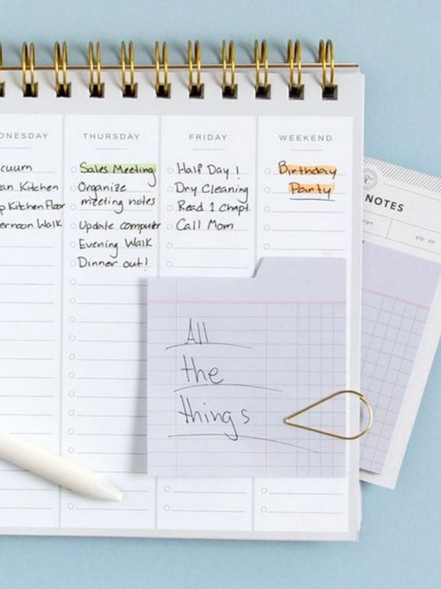 Tabbed Notepad - Purple Ledger, 2 of 2