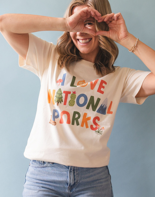 I Love National Parks Tee - Ivory, 3 of 6