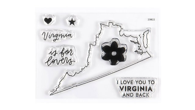 Stamp Set : 3×4 I Love Virginia by Hello Forever, 1 of 1