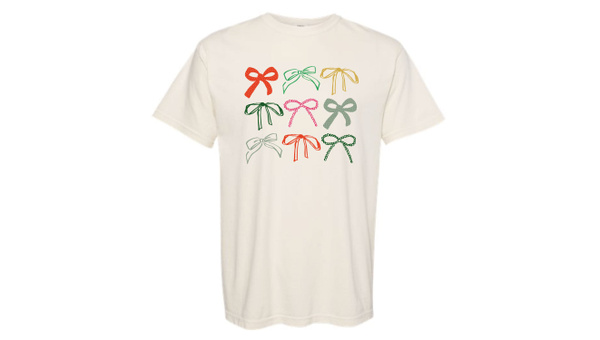 Bows Tee - Ivory, 1 of 1