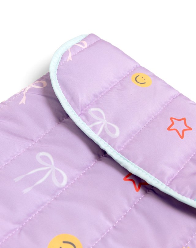 Smiley Faces & Coquette Bows Laptop Sleeve, 2 of 7