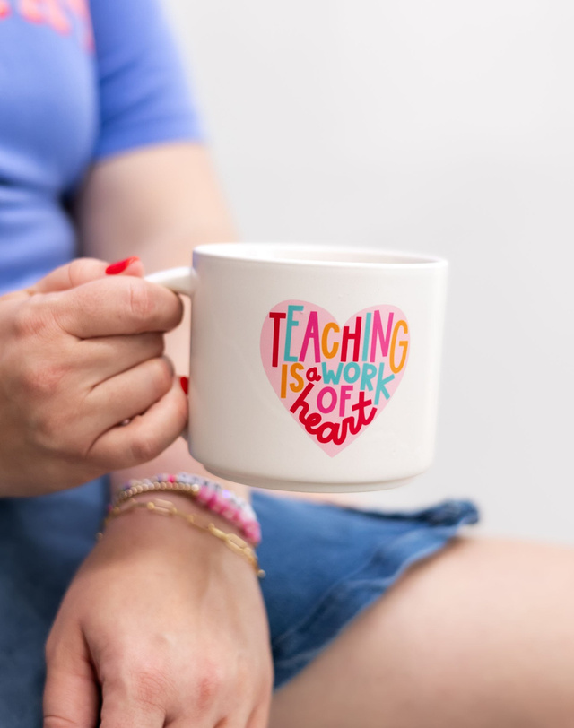 Teaching Is A Work Of Heart Mug, 1 of 3