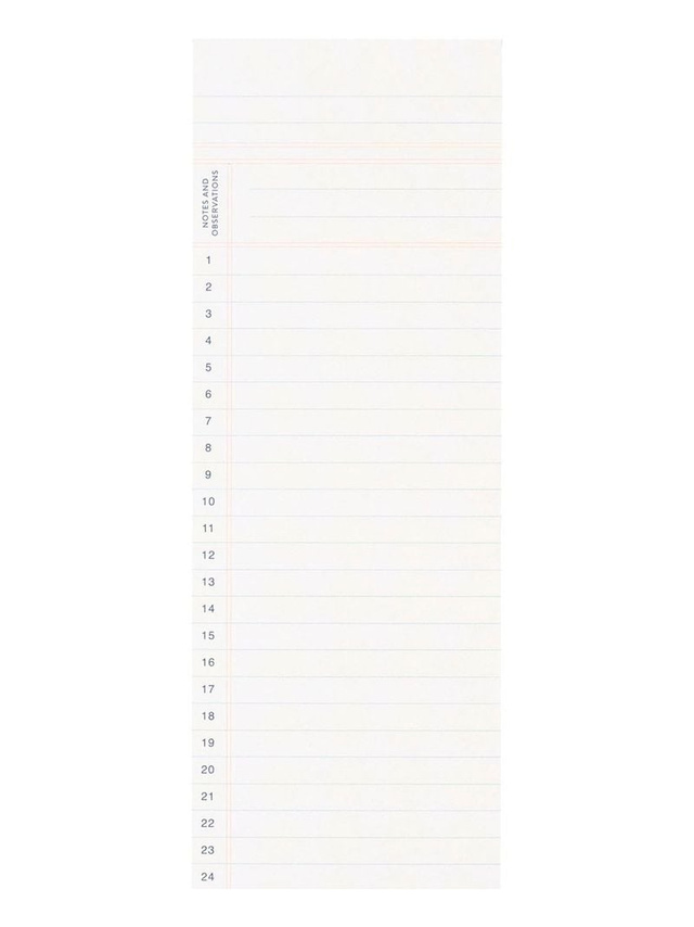 Notepad - 3×8 List , 1 of 5
