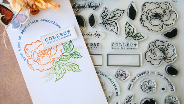 Stamp Set : 6×8 Collect Beautiful Moments, 4 of 6
