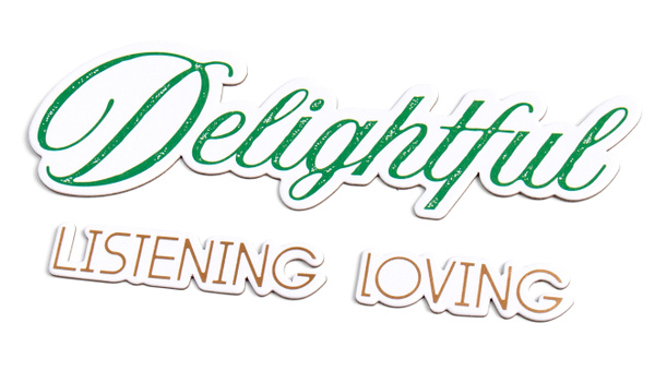December Daily® 2026 Large Chipboard Words, 2 of 4