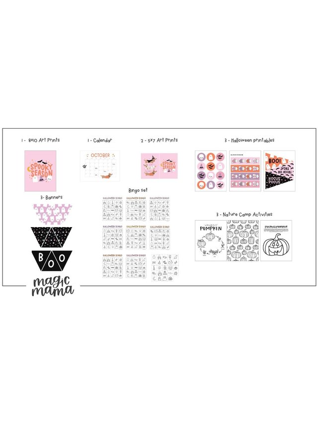 Spooky Bingo Digital Bundle, 2 of 3