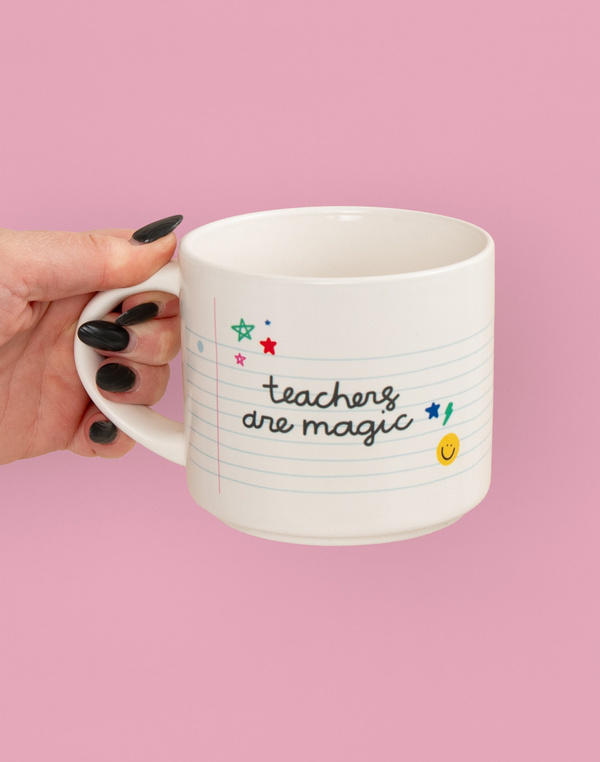 Teachers Are Magic Ceramic Mug - Cream, 1 of 4