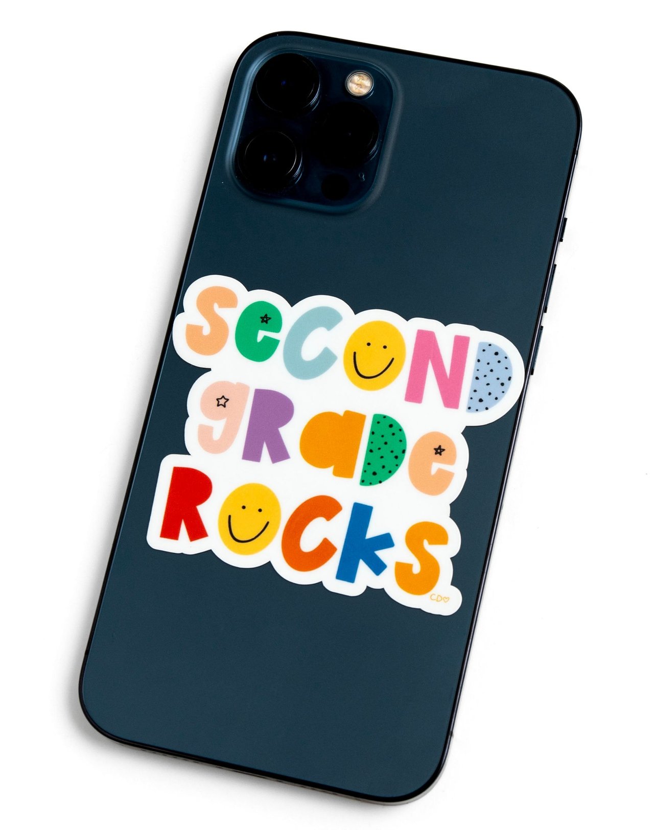 Second Grade Rocks Decal Sticker - Callie Danielle Shop