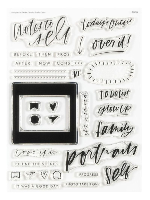 Stamp Set : 6×8 Notes To Self, 1 of 3