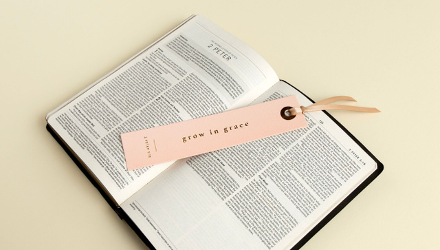 Grow in Grace Scripture Bookmark, 2 of 3