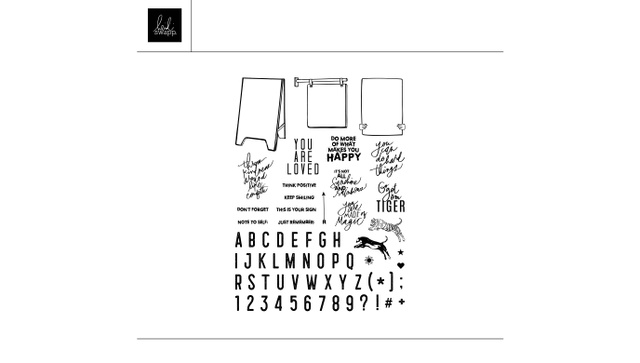 Digital Note To Self Sandwich Board 6×8 Stamp Set , 1 of 1