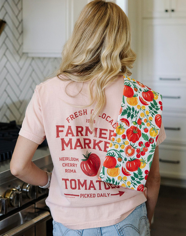 Tomato Vine Tea Towel, 2 of 6