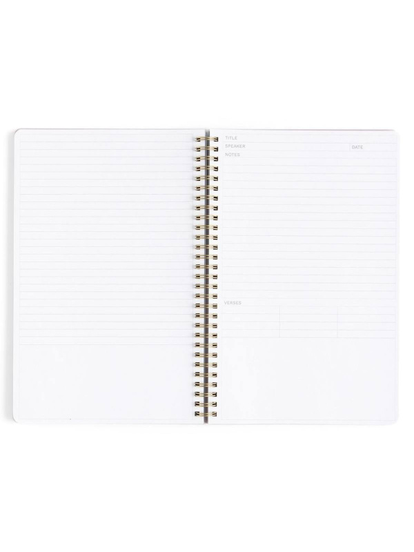 Lilac Bible Study Spiral Notebook with Reference Maps, 4 of 9