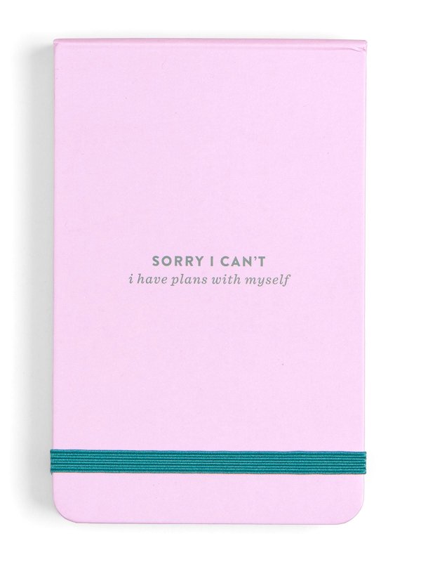 I Have Plans Introvert Lined Pocket Notepad, 1 of 3