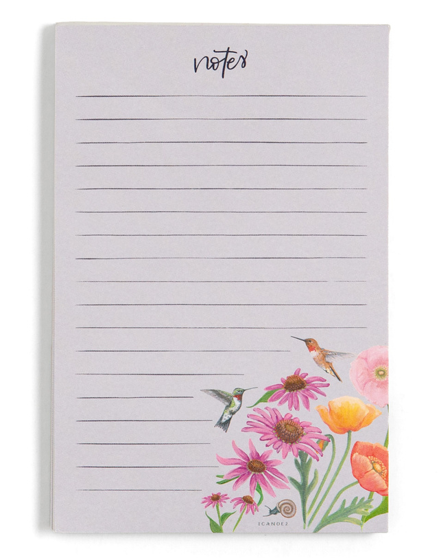 Garden Blooms Notepad, 1 of 2