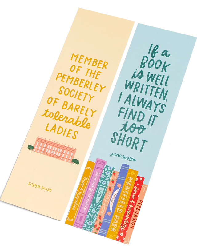 Jane Austen Books Bookmark Set, 5 of 5