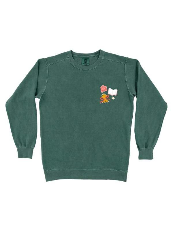 The Shop Around the Corner Sweatshirt - Blue Spruce, 5 of 6