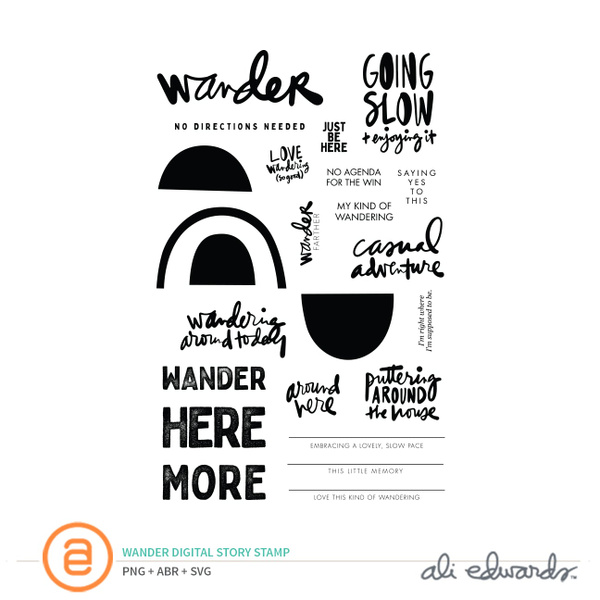 Wander Digital Story Stamp™, 1 of 1