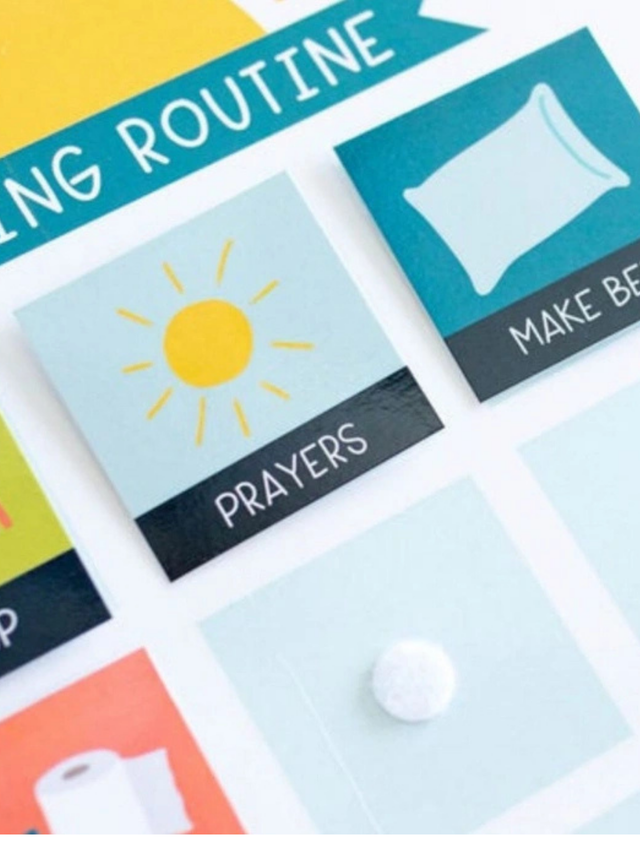 Kids Chore Chart Digital - Morning & Evening Routine, 7 of 7