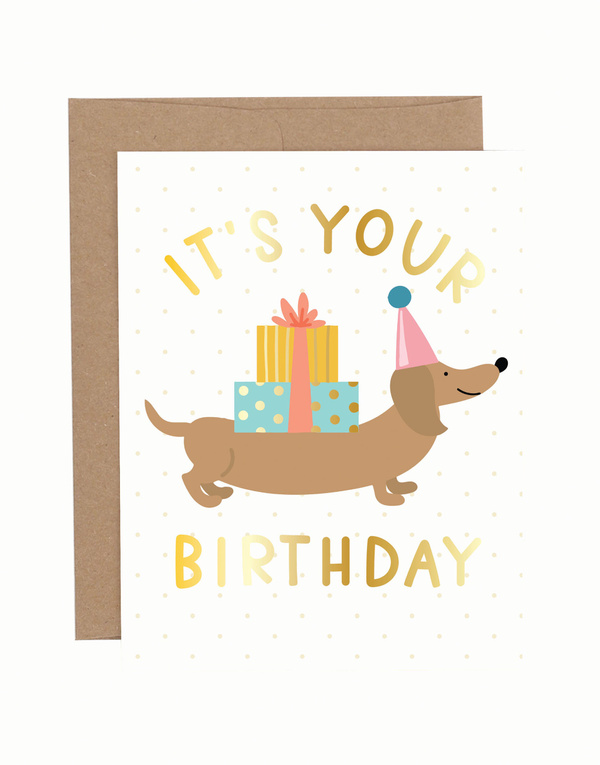 It's Your Birthday Pippi Greeting Card, 1 of 1
