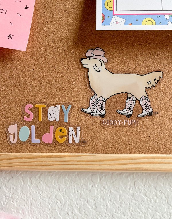 Giddy-Pup Clear Decal Sticker, 4 of 4