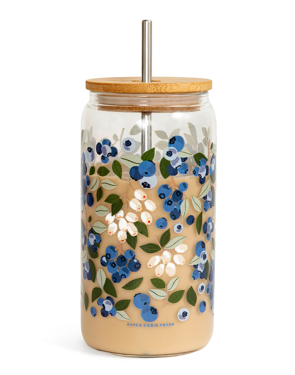 Blueberry Field Glass Can, 5 of 6