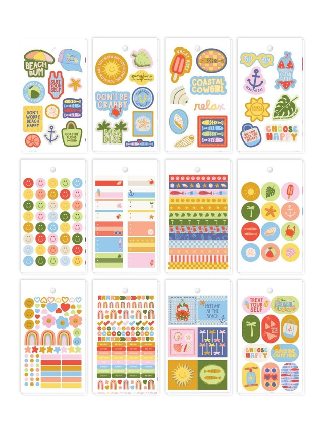 Sunny Sticker Club - Beach & Coastal-Inspired Sticker Book, 3 of 6