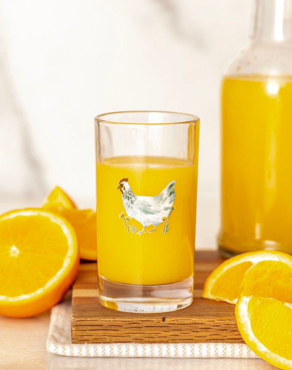 Delaware Chicken 6oz Mini Juice Glass, 1 of 4