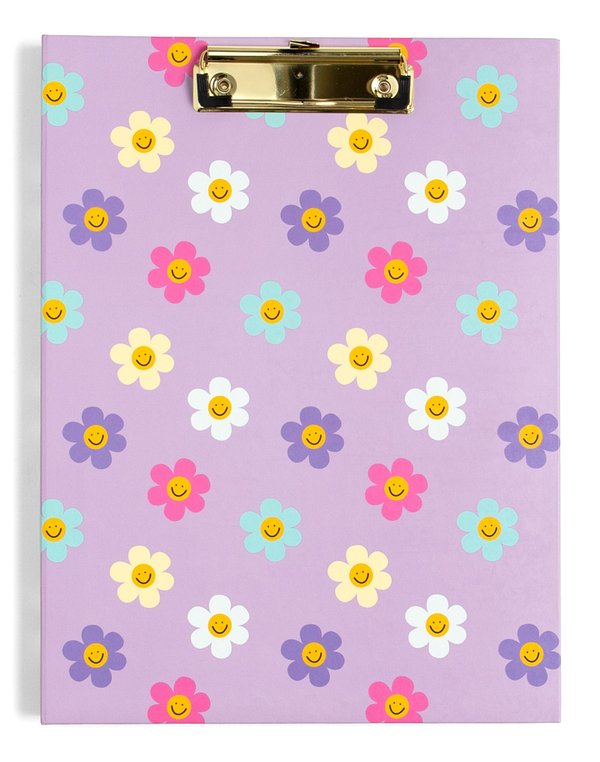 Happy Daisy Clipfolio with Lined Notepad, 1 of 7