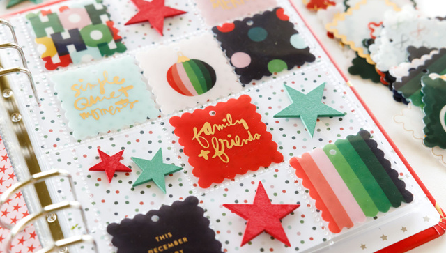 Red, White & Green Painted Wood Veneer Stars, 3 of 3