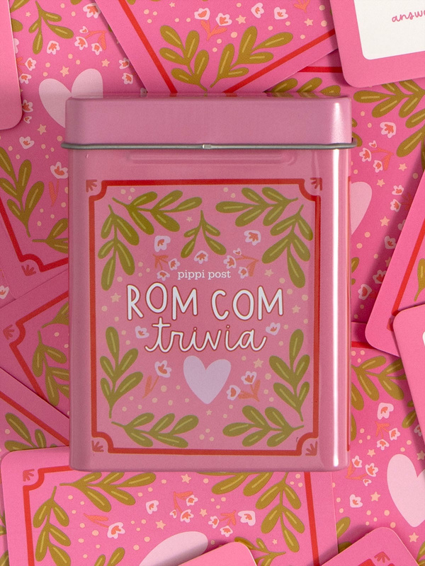 Rom Com Trivia Game - Deck of Cards + Storage Tin, 6 of 7