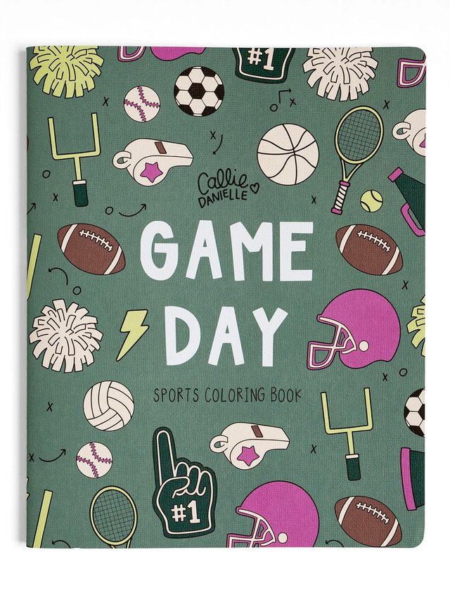 Game Day Sports-Themed Coloring Book, 1 of 6