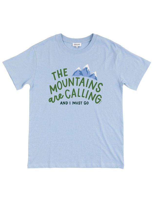 The Mountains Are Calling Tee - Hydrangea, 5 of 5