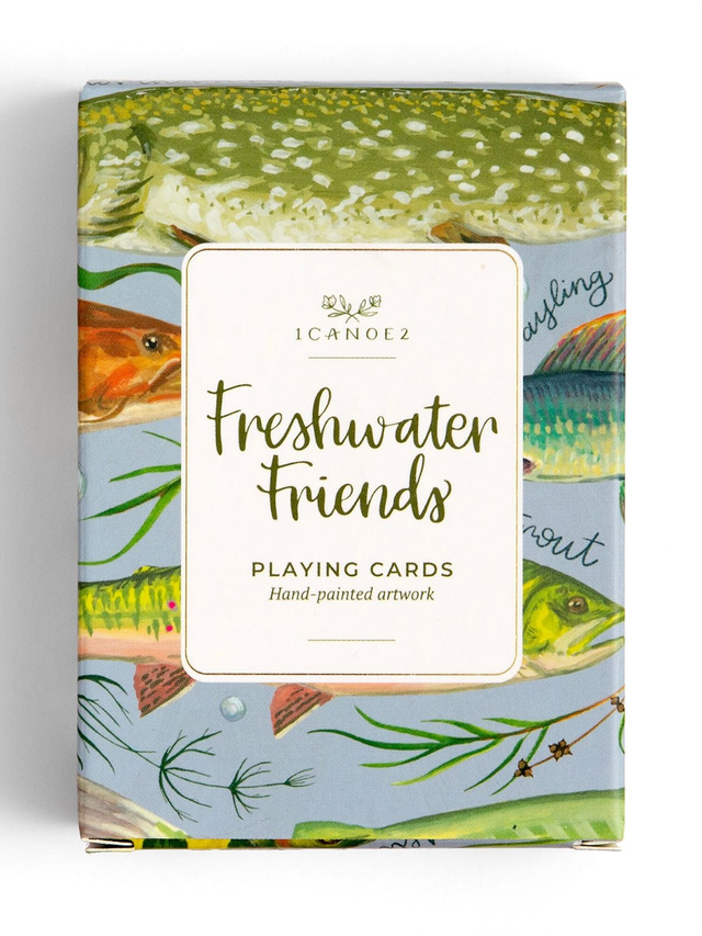 Freshwater Fish Deck of Playing Cards, 3 of 3