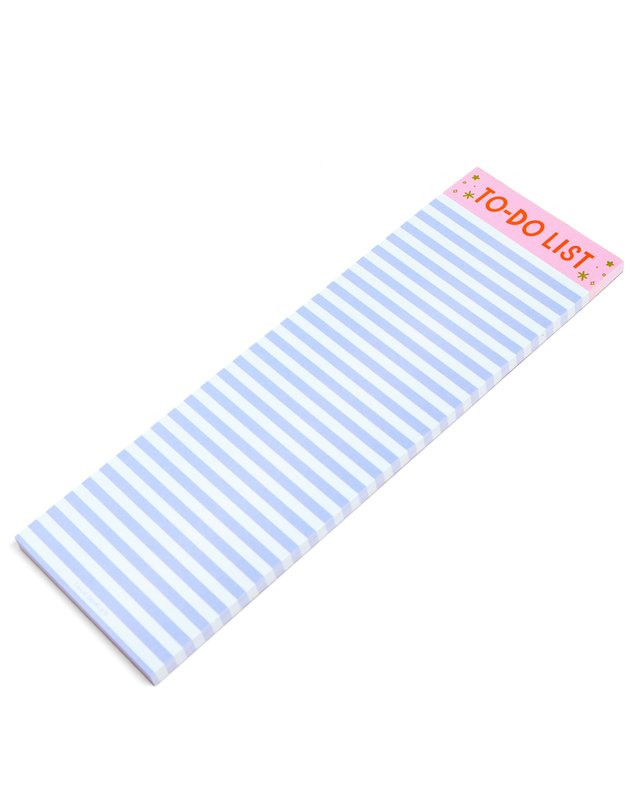 Blue Stripe To Do List 4×12 Notepad, 2 of 2