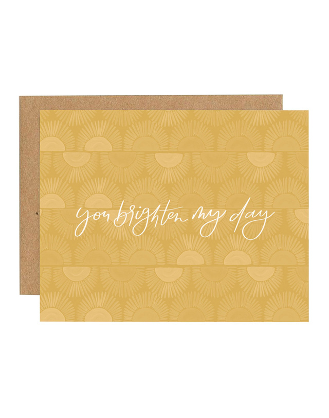 Brighten My Day Greeting Card, 1 of 1