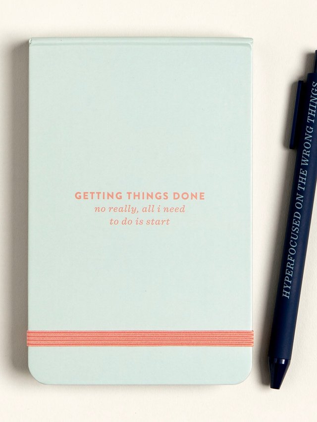 Getting Things Done Lined Pocket Notepad, 3 of 3