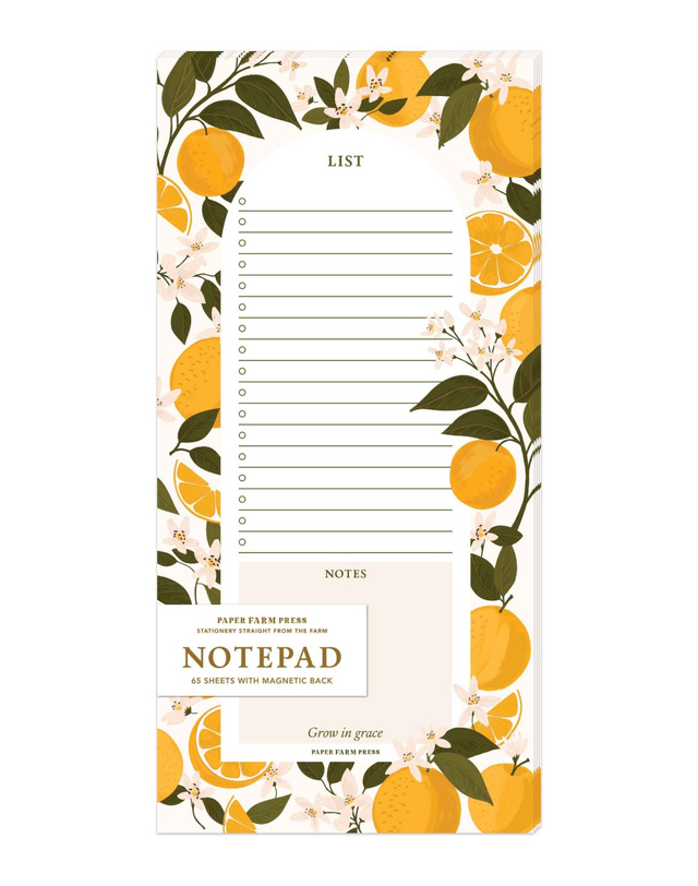 Orange Orchard Notepad, 1 of 5