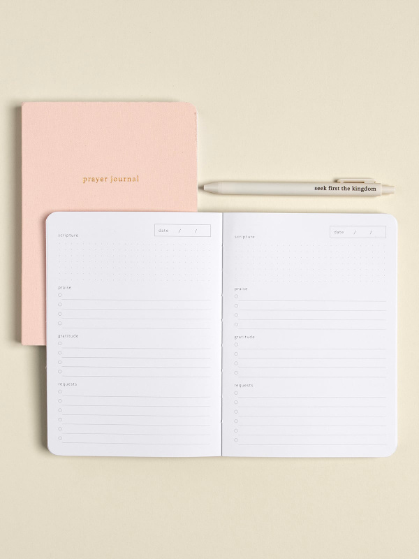 Blush Pink Guided Prayer & Reflection Journal, 3 of 8