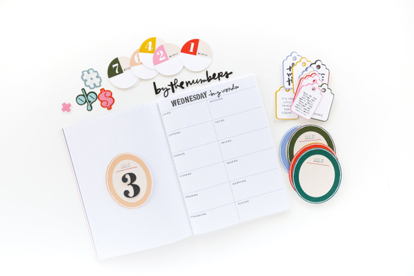 Week In The Life™ Color Blocked Notebook, 9 of 9