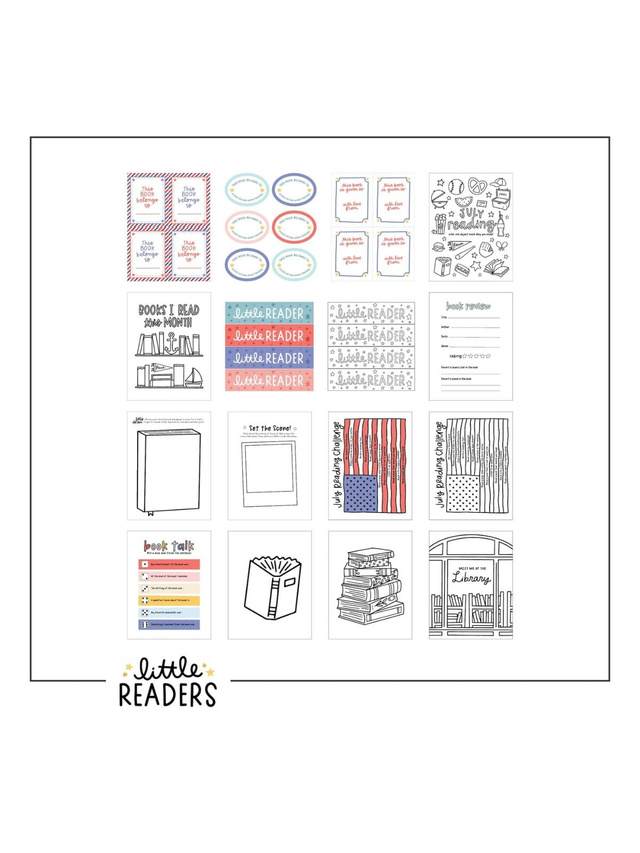 Patriotic Little Readers Digital Bundle, 1 of 2