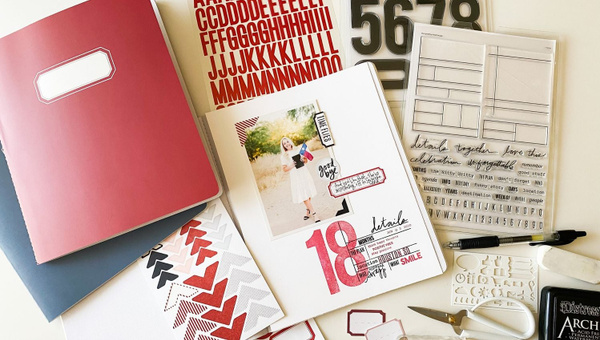 Stamp Set : 6×8 Storytellers Numbers, 2 of 6