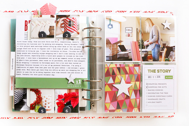 December Daily® 2016, 3 of 6