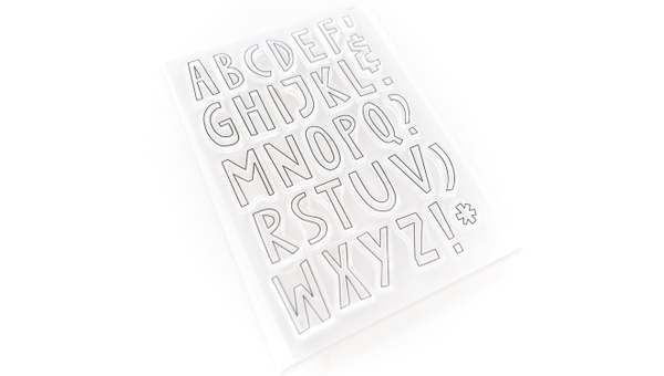 Alphas Are Awesome #31 6×8 Stamp Set, 2 of 2