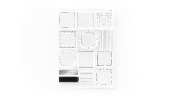 Stamps Are Fun 6×8 Stamp Set - April 2026, 1 of 2