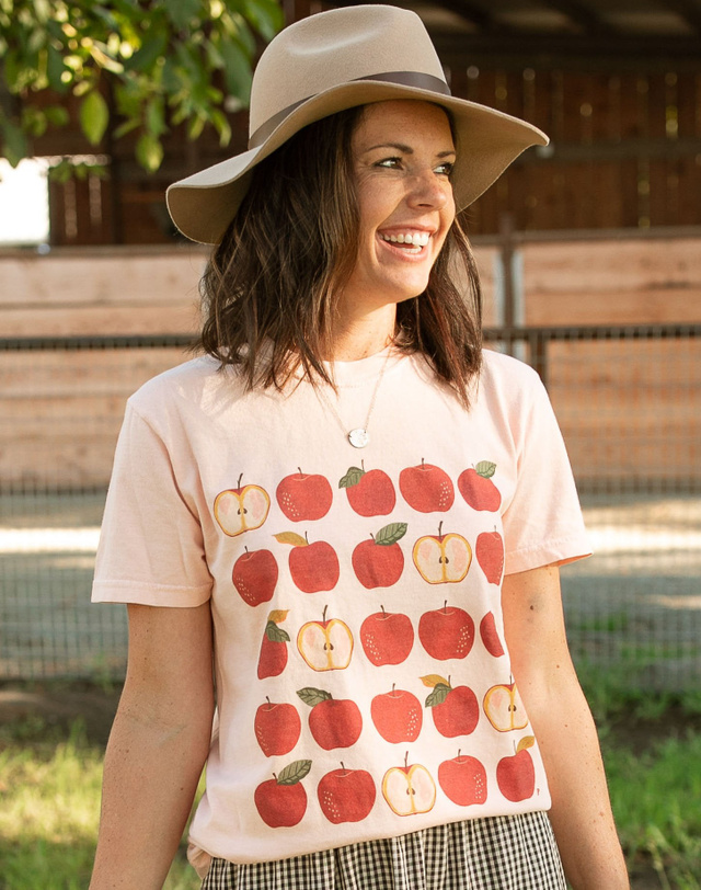 Apple Tree Tee - Peachy, 2 of 4