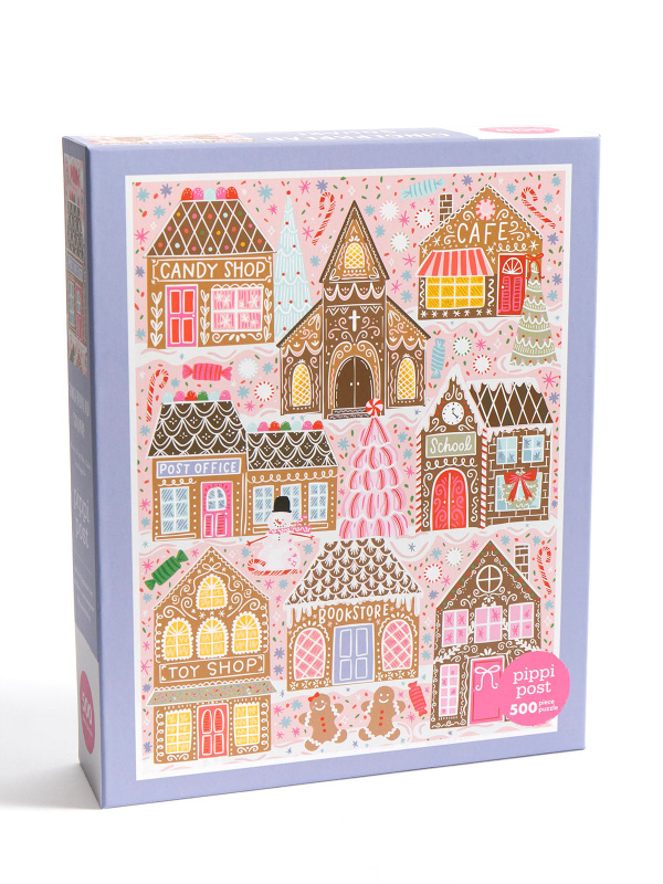 Gingerbread Square - 500 Piece Christmas Jigsaw Puzzle, 1 of 7