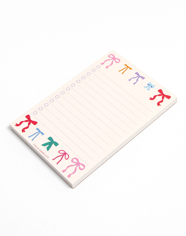 Bows To Do List Notepad, 2 of 2