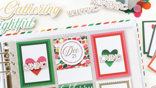 December Daily® 2026 Large Chipboard Words, 3 of 4