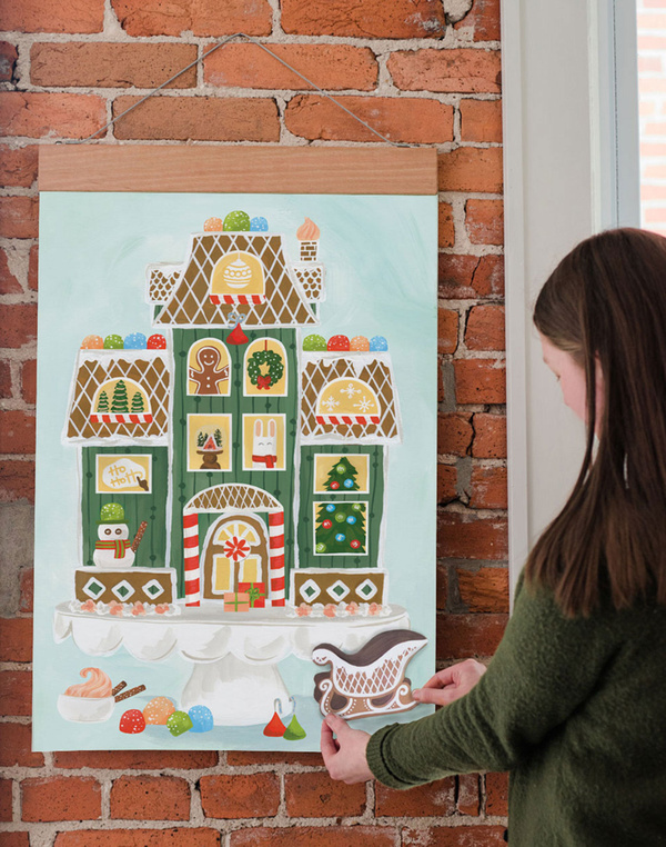 Christmas Countdown Calendar - Gingerbread House, 8 of 8